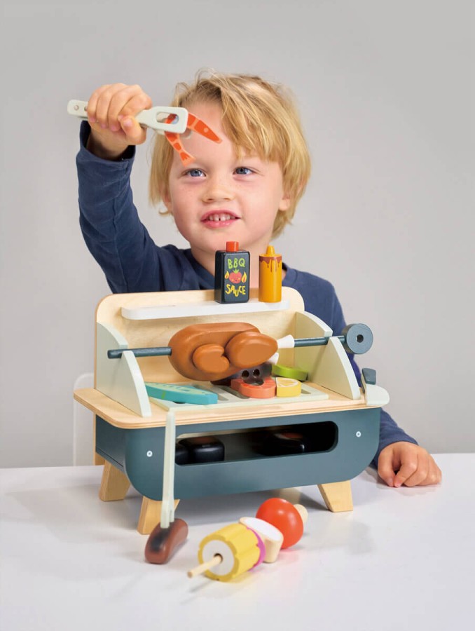 Grill drewniany, barbeque / Tender Leaf Toys