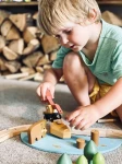 Drewniana kolejka - Podróż po lesie / Tender Leaf Toys