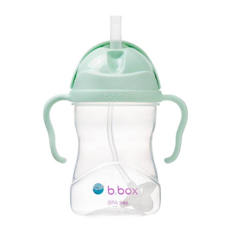 Bidon ze słomką 240 ml, GELATO pistachio / b.box