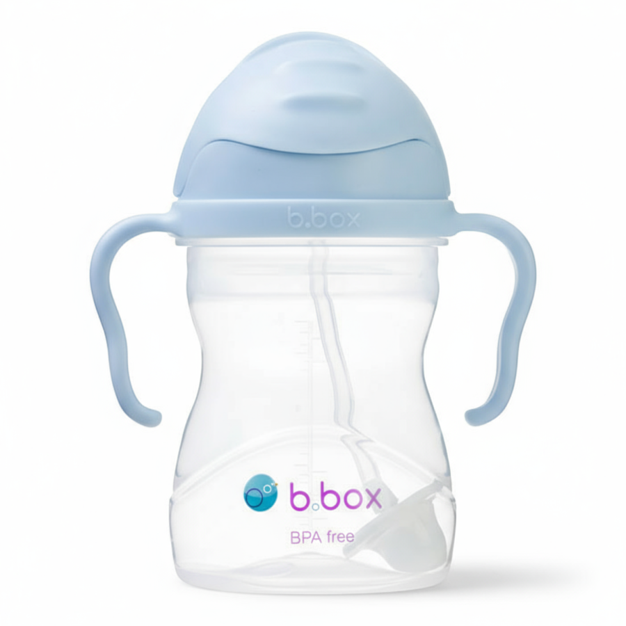 Bidon ze słomką 240 ml, GELATO bubblegum / b.box