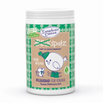 Bądź zdrów! Naturalna prozdrowotna sól do kąpieli z tymiankiem, 400 g / Dresdner Essenz
