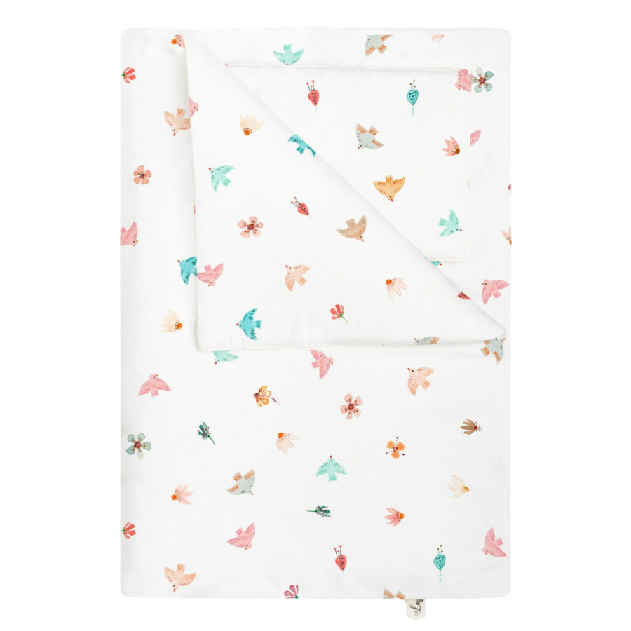 Komplet pościeli z wypełnieniem BIRDS / Layette