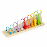 Tęczowe liczydło z działaniami FSC / Bigjigs Toys
