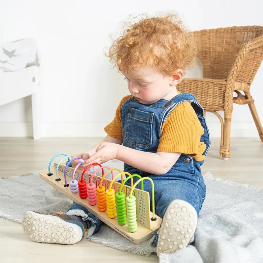Tęczowe liczydło z działaniami FSC / Bigjigs Toys