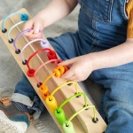 Tęczowe liczydło z działaniami FSC / Bigjigs Toys