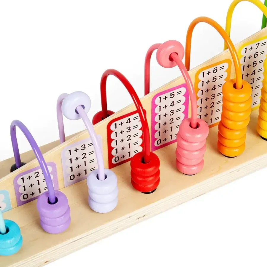 Tęczowe liczydło z działaniami FSC / Bigjigs Toys
