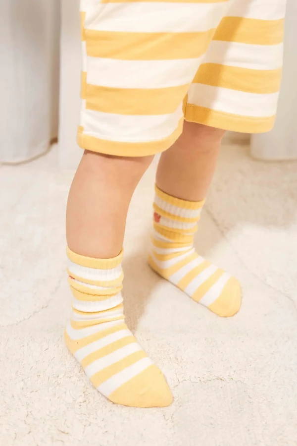 Skarpetki 3-pak: Farm Green, Sunny Stripes, Little Farmer / Little Dutch