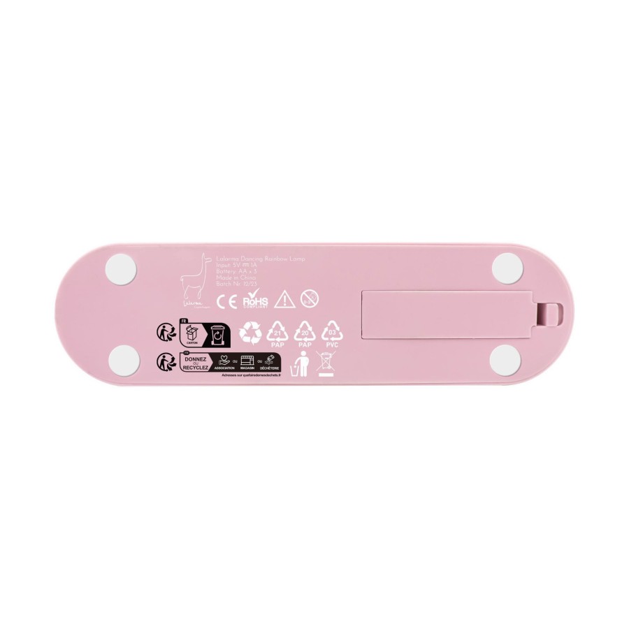 Tańcząca lampa Tęcza - pink / LaLarma
