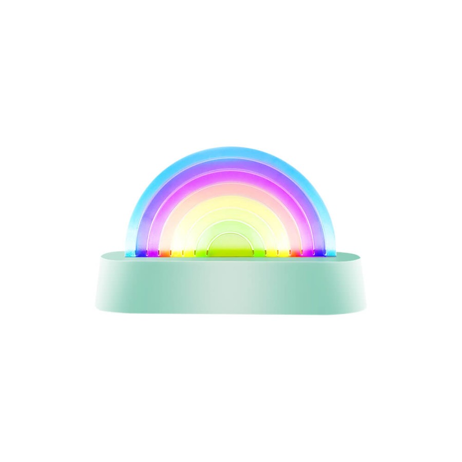 Tańcząca lampa Tęcza - mint / LaLarma