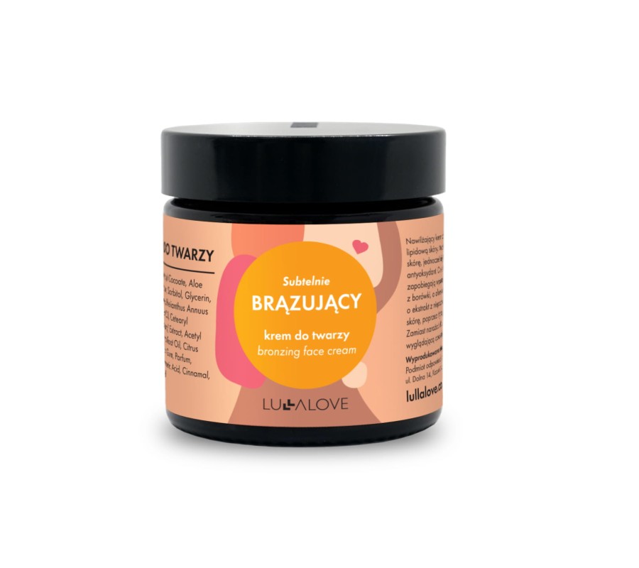 Krem do twarzy z efektem delikatnie brązującym, 60 ml / Lullalove