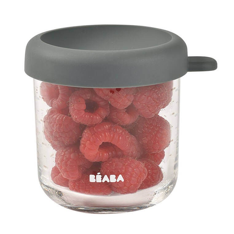Pojemnik słoiczkek szklany z zamknięciem 250 ml Mineral / Beaba