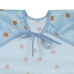 Zestaw śliniaków z długim rękawem 6m+ Happy Rascals Smile sky blue / Lassig