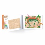 Kolorowanki na drewnie ŚWIAT DINOZAURÓW / Djeco