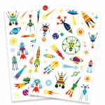 Tatuaże KOSMOS- świecące w ciemności / Djeco
