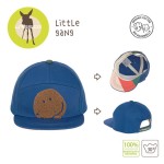 Czapka z daszkiem Little Gang - Smile blue / Lassig