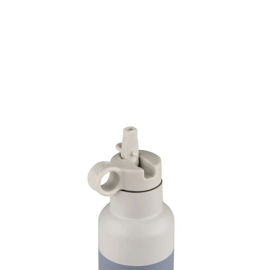 Butelka termiczna ze stali nierdzewnej 500ml - Dusty Blue / Citron