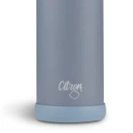 Butelka termiczna ze stali nierdzewnej 500ml - Dusty Blue / Citron