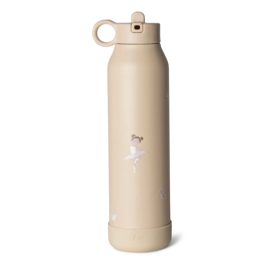 Butelka termiczna ze stali nierdzewnej 500ml - Ballerina / Citron