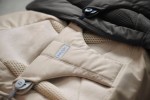 BABYBJORN - leżaczek BALANCE SOFT WOVEN, JERSEY Tri Fabric, Jasny Beż