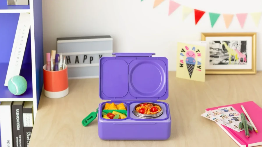 OMIEBOX UP lunch box z termosem, Galaxy Purple / OMIE