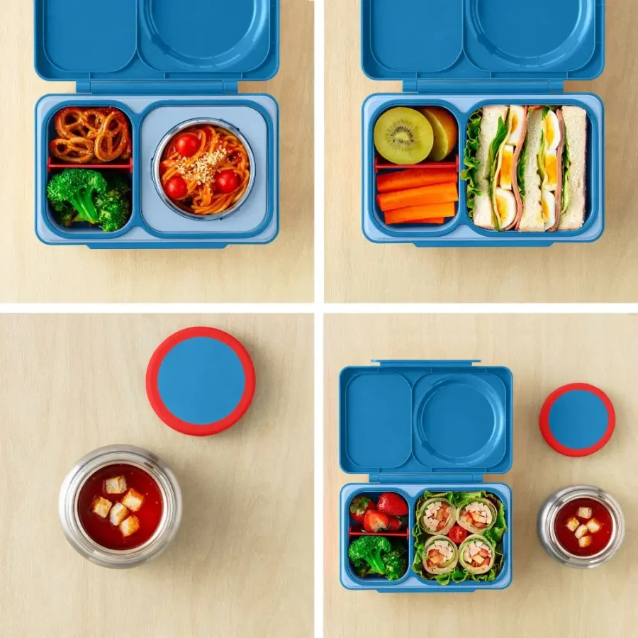 OMIEBOX UP lunch box z termosem, Cosmic Blue / OMIE