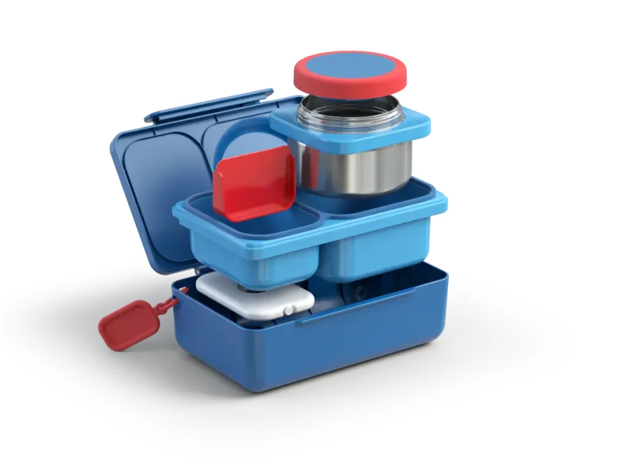 OMIEBOX UP lunch box z termosem, Cosmic Blue / OMIE