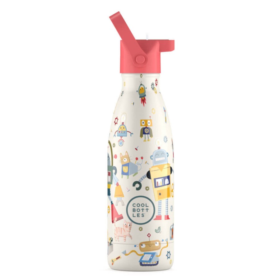 Butelka termiczna Kids Triple cool - Messy Robots, 350 ml / Cool Bottles