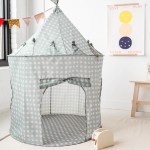 Namiot dla Dzieci Recycled Gingham Blue / 3 Sprouts