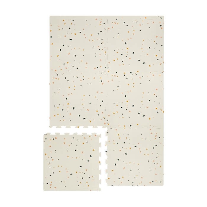Mata piankowa EVA Terrazo Cream / 3 Sprouts