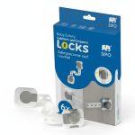 Zabezpieczenie szaf i szuflad z funkcją smart lock, 6 szt. / SIPO