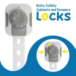 Zabezpieczenie szaf i szuflad z funkcją smart lock, 6 szt. / SIPO