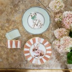 Zestaw obiadowy porcelanowy - Bunny Darling / Elodie Details