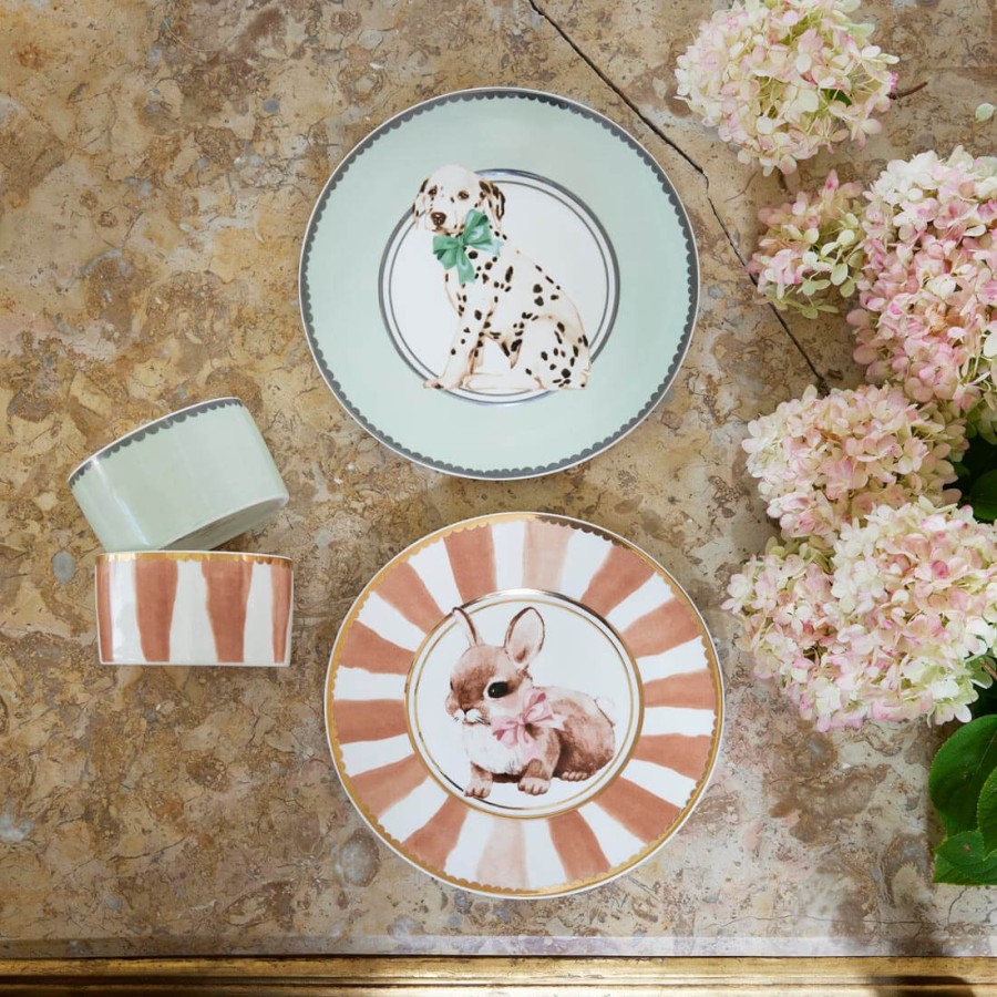 Zestaw obiadowy porcelanowy - Bunny Darling / Elodie Details