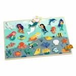 Drewniana łamigłówka OCEAN 2+ / Djeco