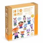 Zrób to sam - filcowe magnesy ZWIERZĄTKA 4+ / Djeco