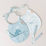 Łyżeczki dla niemowląt Easy-grip - Blue, 3 szt. / Done by Deer