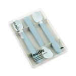 Łyżeczki dla niemowląt Easy-grip - Blue, 3 szt. / Done by Deer