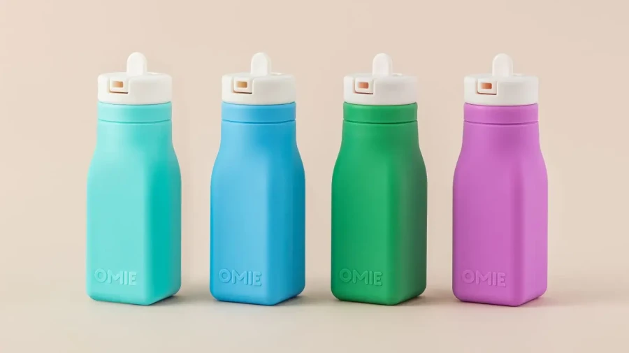 OMIEBOTTLE, bidon dla dzieci, Green / OMIE