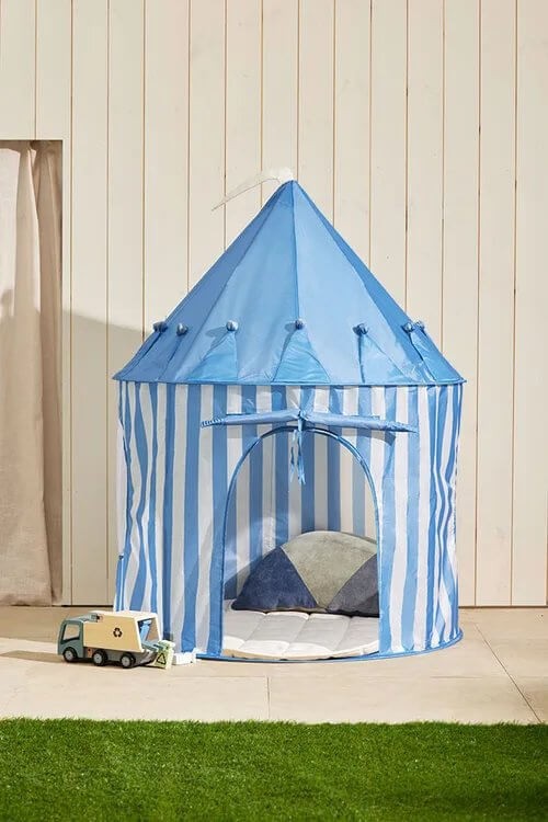 Namiot w Gwiazdki - stripe blue / Kids Concept