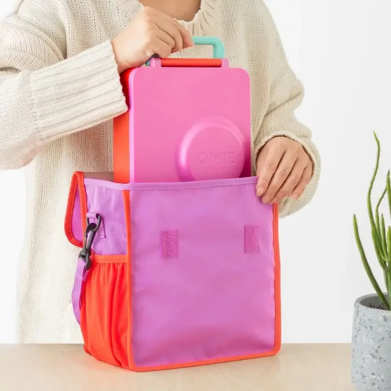 OMIETOTE, torba lunchowa dla dzieci, Pink / OMIE