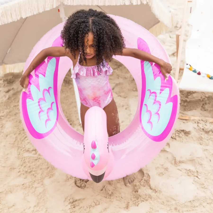 Koło do pływania 104 cm Flamingo Pink /The Swim Essentials