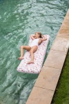 Materac do pływania Old Pink Leopard / The Swim Essentials
