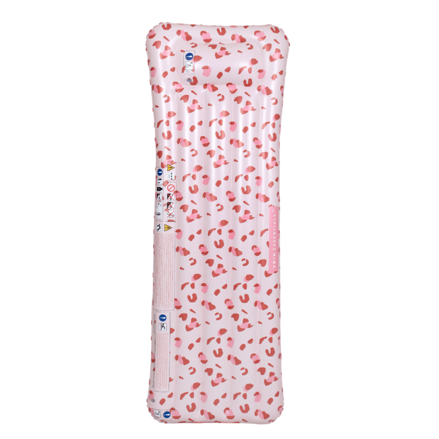 Materac do pływania Old Pink Leopard / The Swim Essentials
