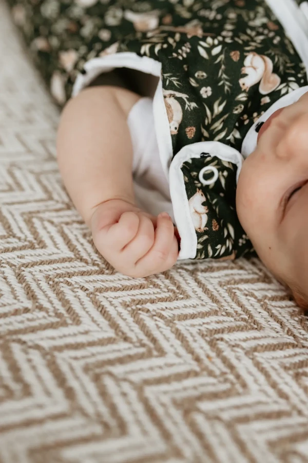 Śpiworek do spania Newborn Green Forest / Dobre Liski by Sleepee