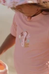 Koszulka do kąpieli z falbankami Seahorse Pink / Little Dutch