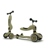 Highwaykick 1 2w1 Jeździk i hulajnoga 1-5 lat Olive / Scootandride