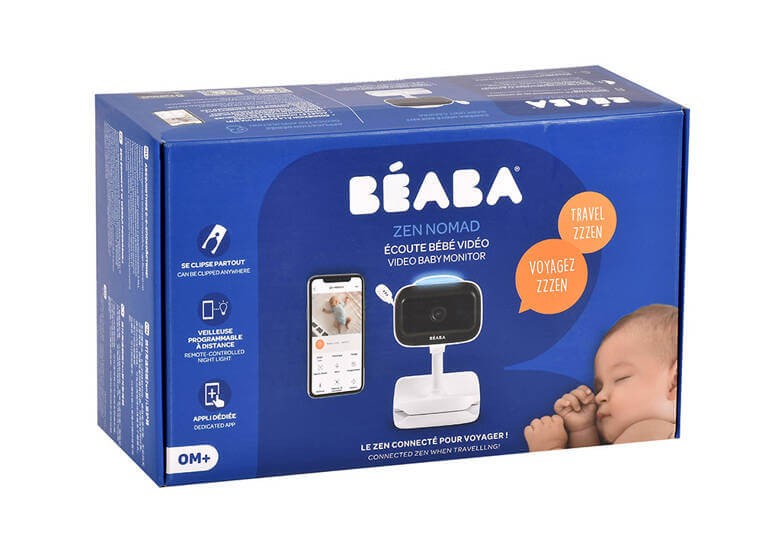 Niania elektroniczna video ZEN Nomad White / Beaba
