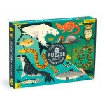 Puzzle dwustronne Drapieżniki lądowe i wodne 100 elementów 6+ / Mudpuppy