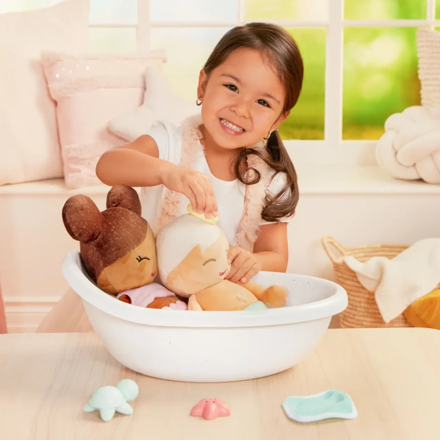 Bath Doll Lulla Baby - lalka przytulanka do kąpieli - chłopiec blondyn / LullaBaby