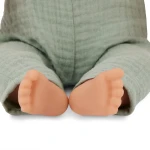 Lalka niemowlę ze smoczkiem, w muślinowym ubranku i opasce / LullaBaby